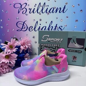 🍭NIB SKECHERS SLIP ON MULTICOLORE